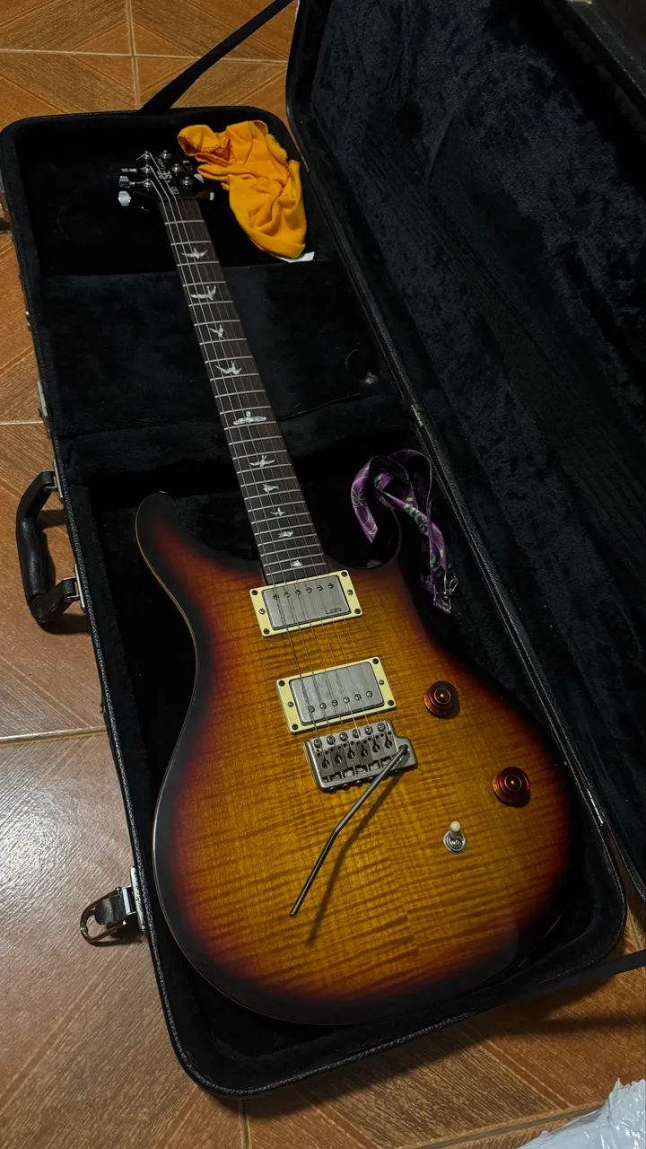 PRS Se 24 guitarra com upgrades