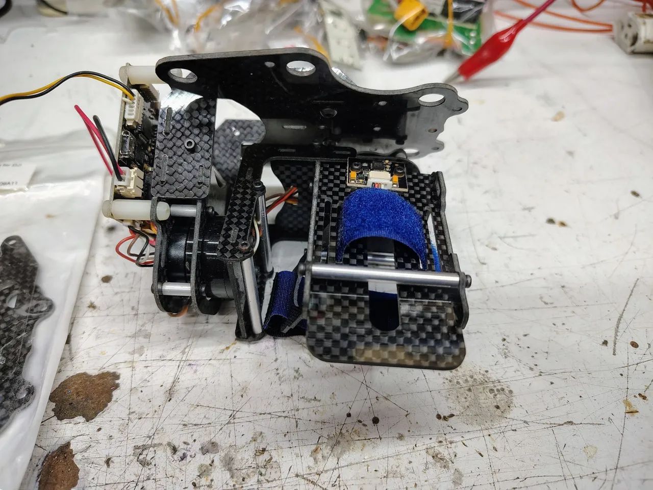 gimbal de fibra de carbono para drone - Foto 5