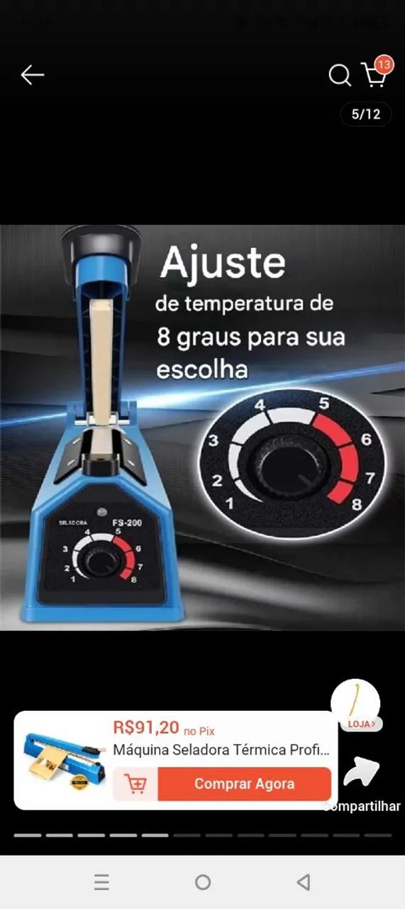 Seladora profissional nova - Foto 4