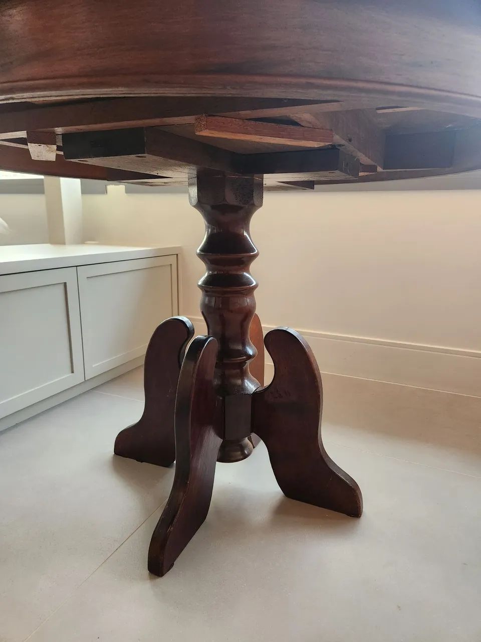 Mesa madeira maciça clássica - Foto 3
