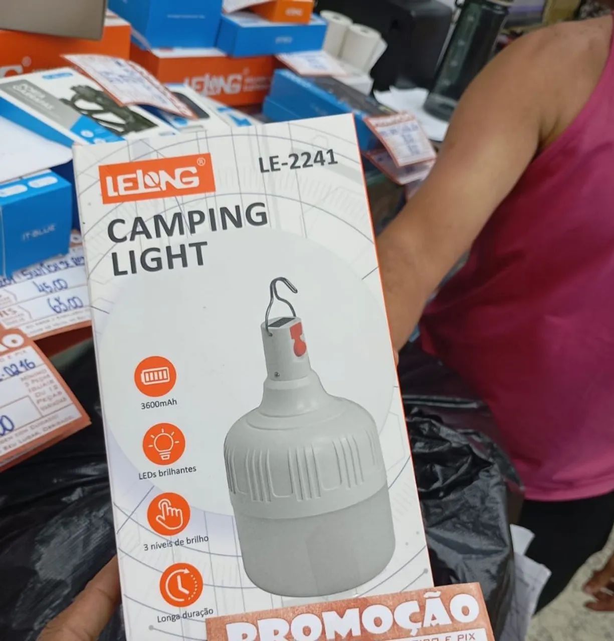 Luz de camping valor:50,00