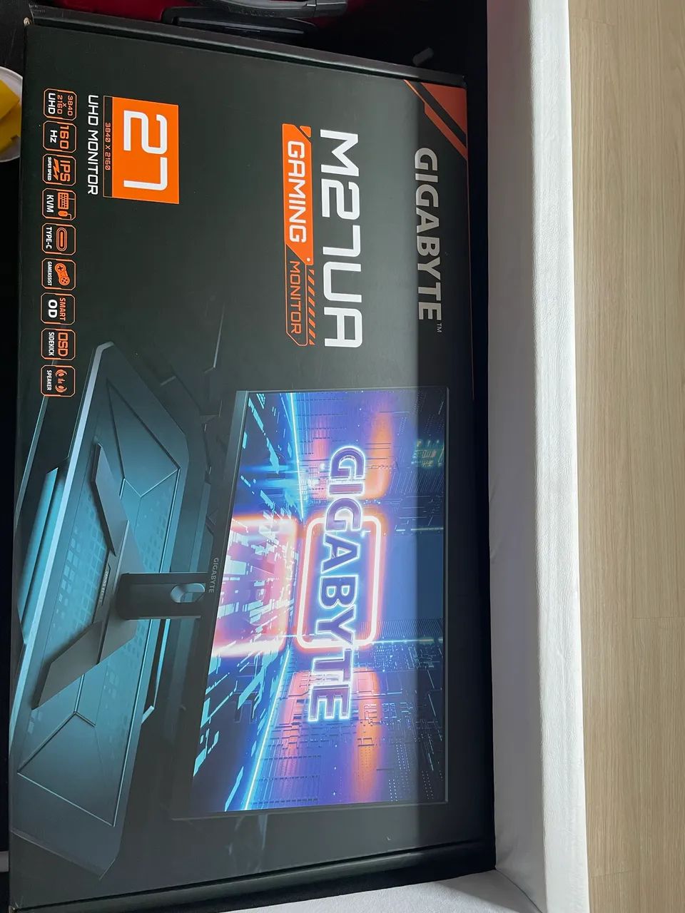 Monitor Gigabyte M27 4K 160hz IPS KVM - Foto 2