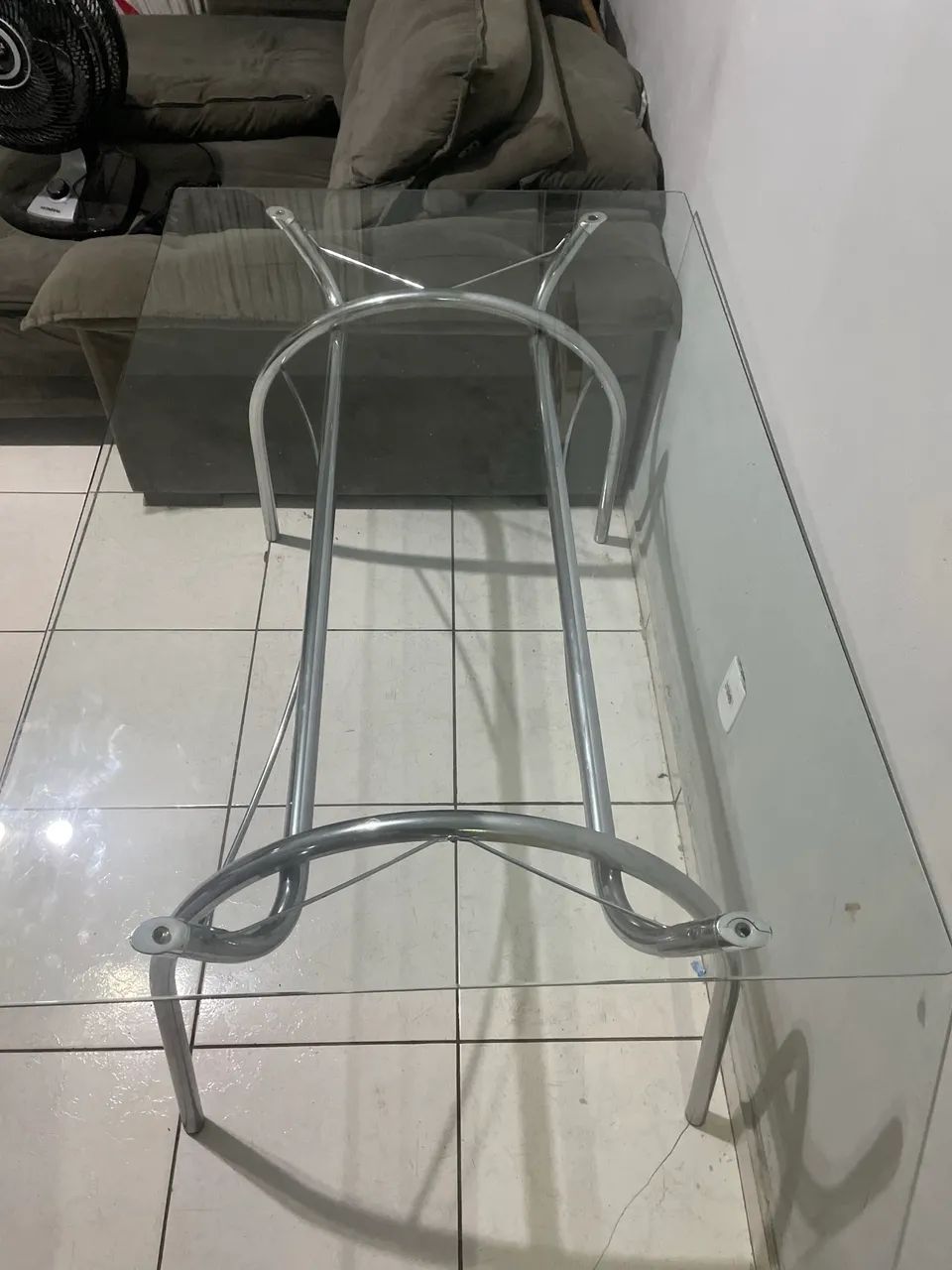 Mesa grande de vidro  - Foto 2