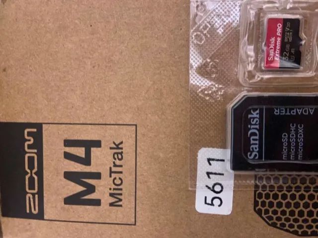 Gravador Portátil Zoom M4 - 32 bit float + micro SD extreme pro 32gb - Foto 3
