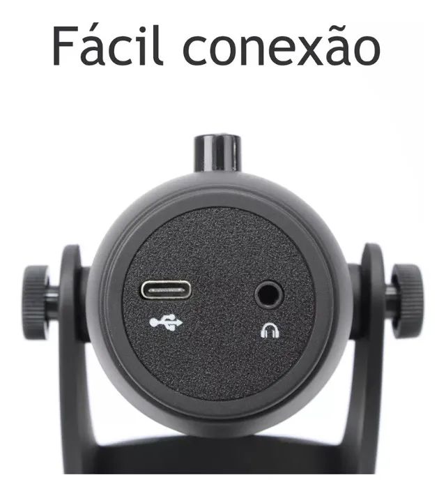 Microfone Condensador USB Profissional Kapbom - Foto 5
