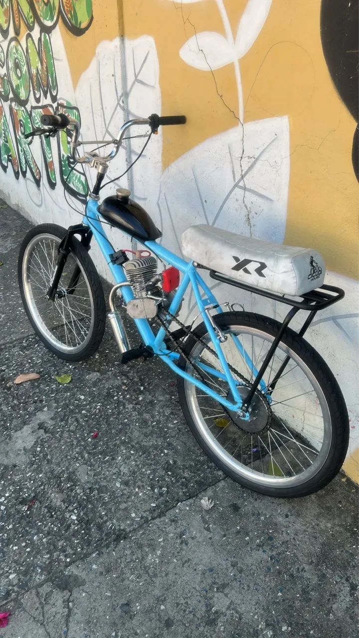 Bicicleta motorizada aro 26 NOVA!!
