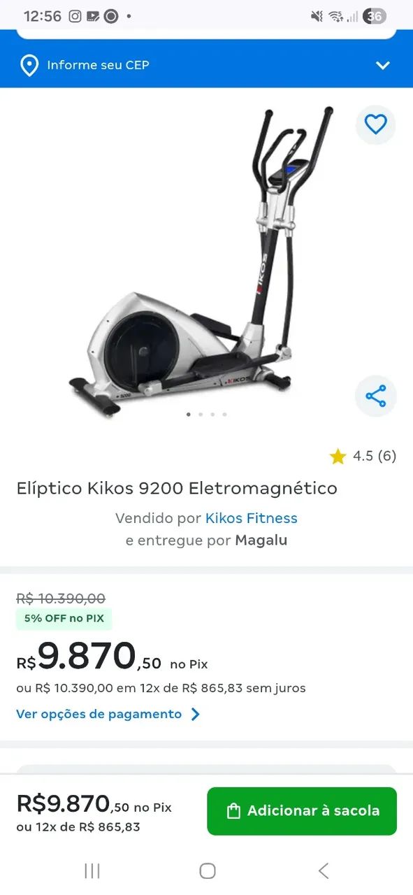 Elíptico funcionando perfeitamente  - Foto 5