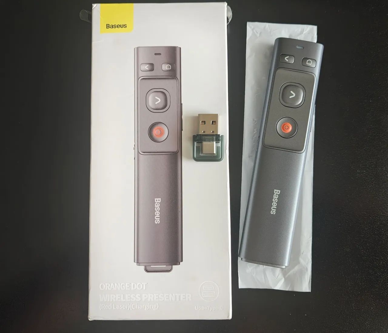Apresentador Orange Dot wireless baseus