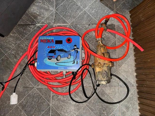 SHAMPOOZEIRA ELETRÔNICA MEKA 220V COMPLETA - R$ 350,00