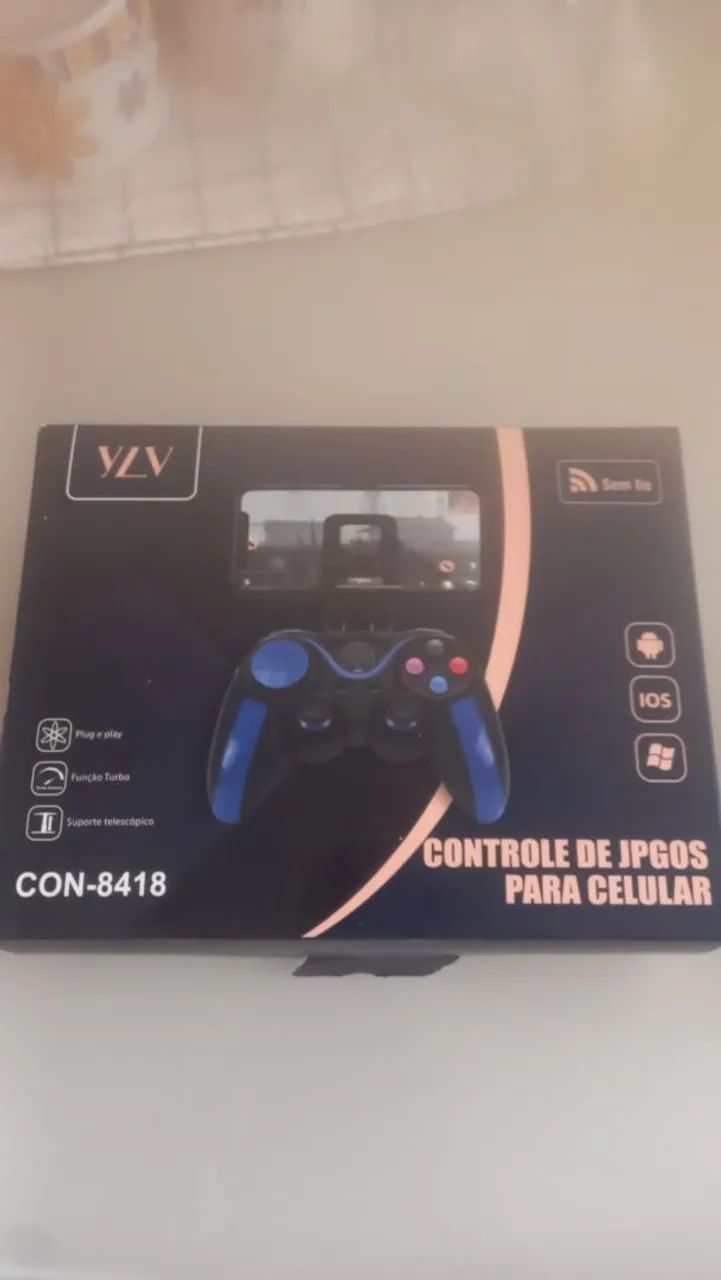 Controle sem fil Bluetooth 