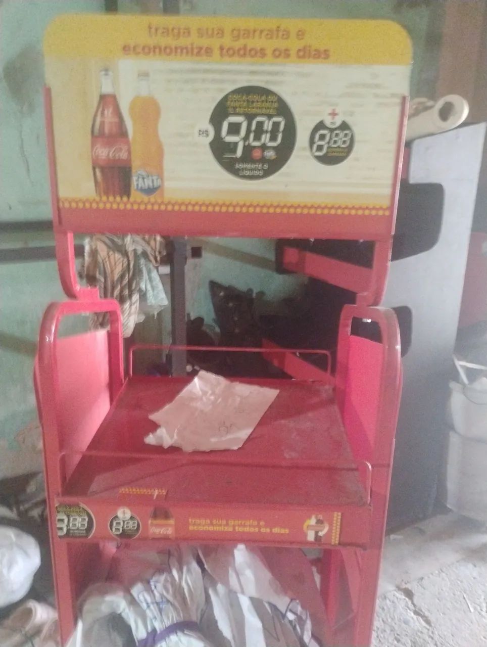 Vende-se expositor coca cola em bom estado de conservação  - Foto 2