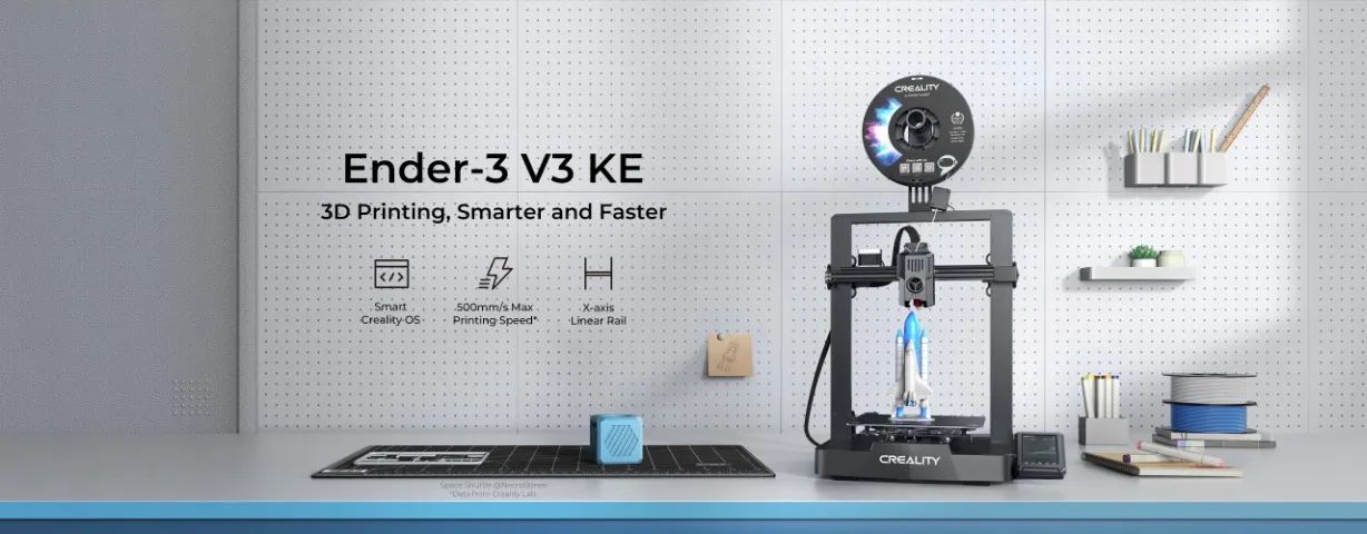Impressora 3D Creality Ender-3 V3 KE com Wi-Fi - Foto 3