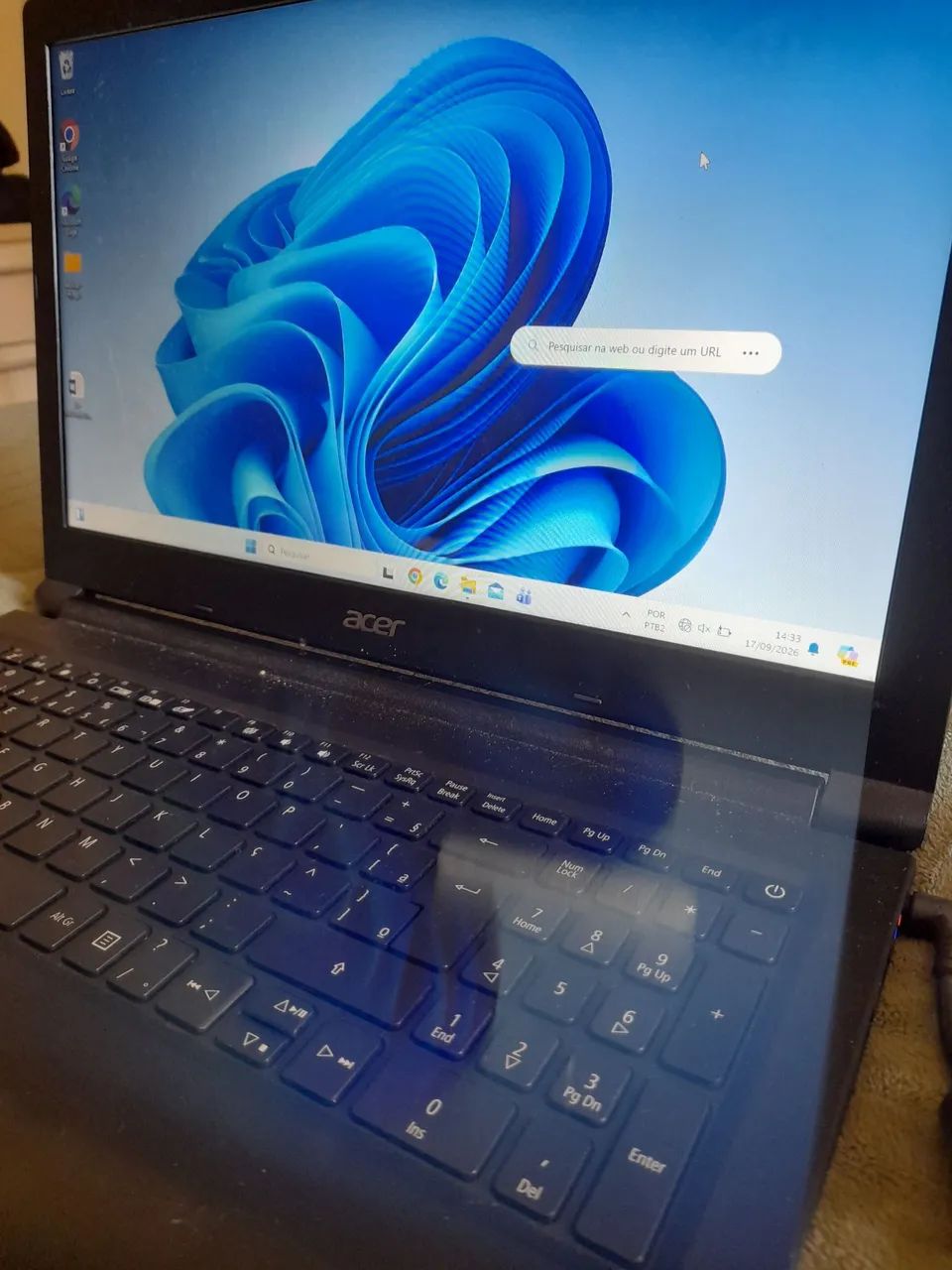 Vendo notebook acer aspire 4gb ram pentium gold - Foto 2
