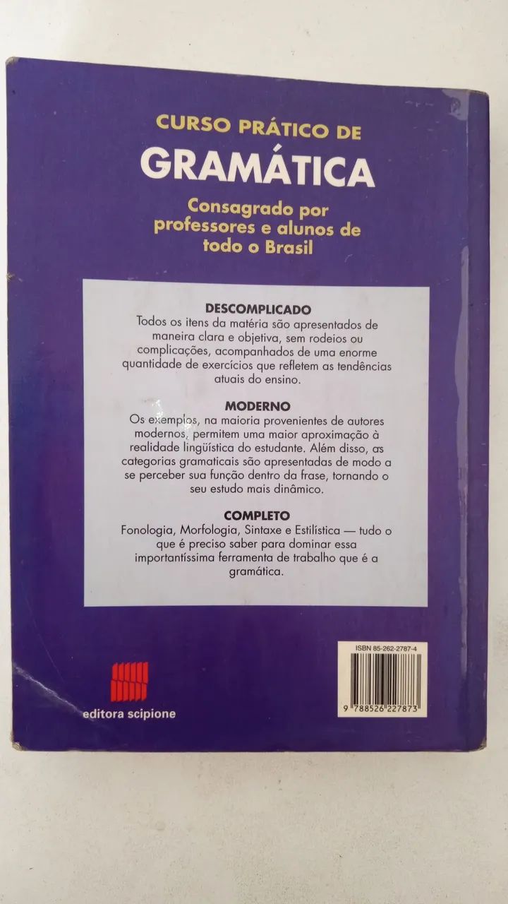 Curso Prático de Gramática - Ernani Terra 3a . Edição  - Foto 2