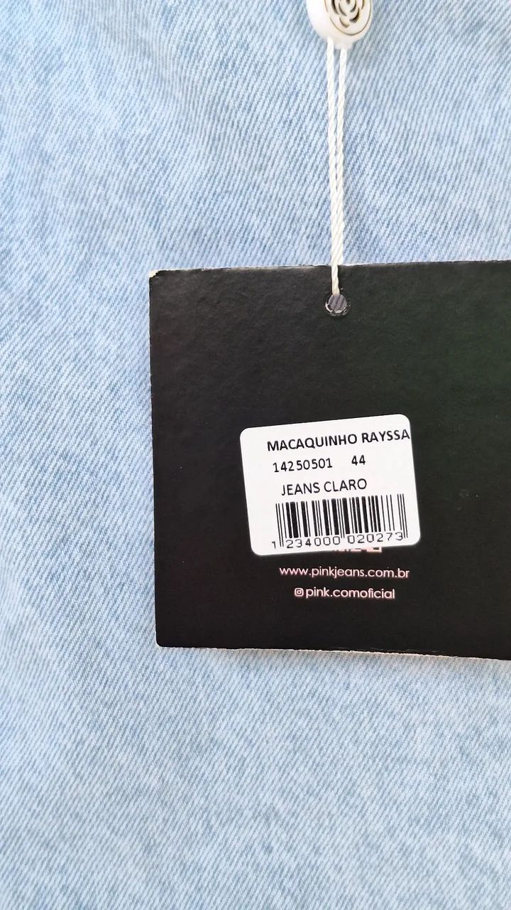 Macacão jeans novo  - Foto 4