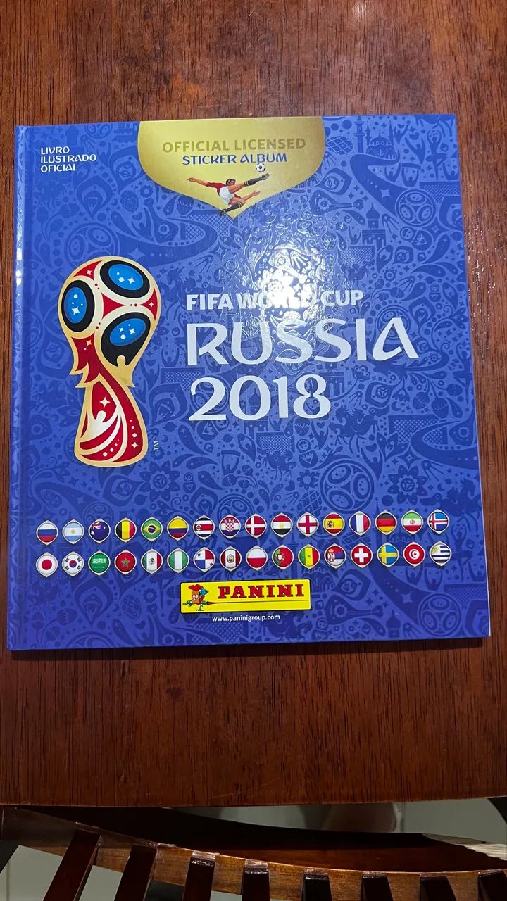 Álbuns Copa 2022 Numerado e 2018 completos - Foto 4