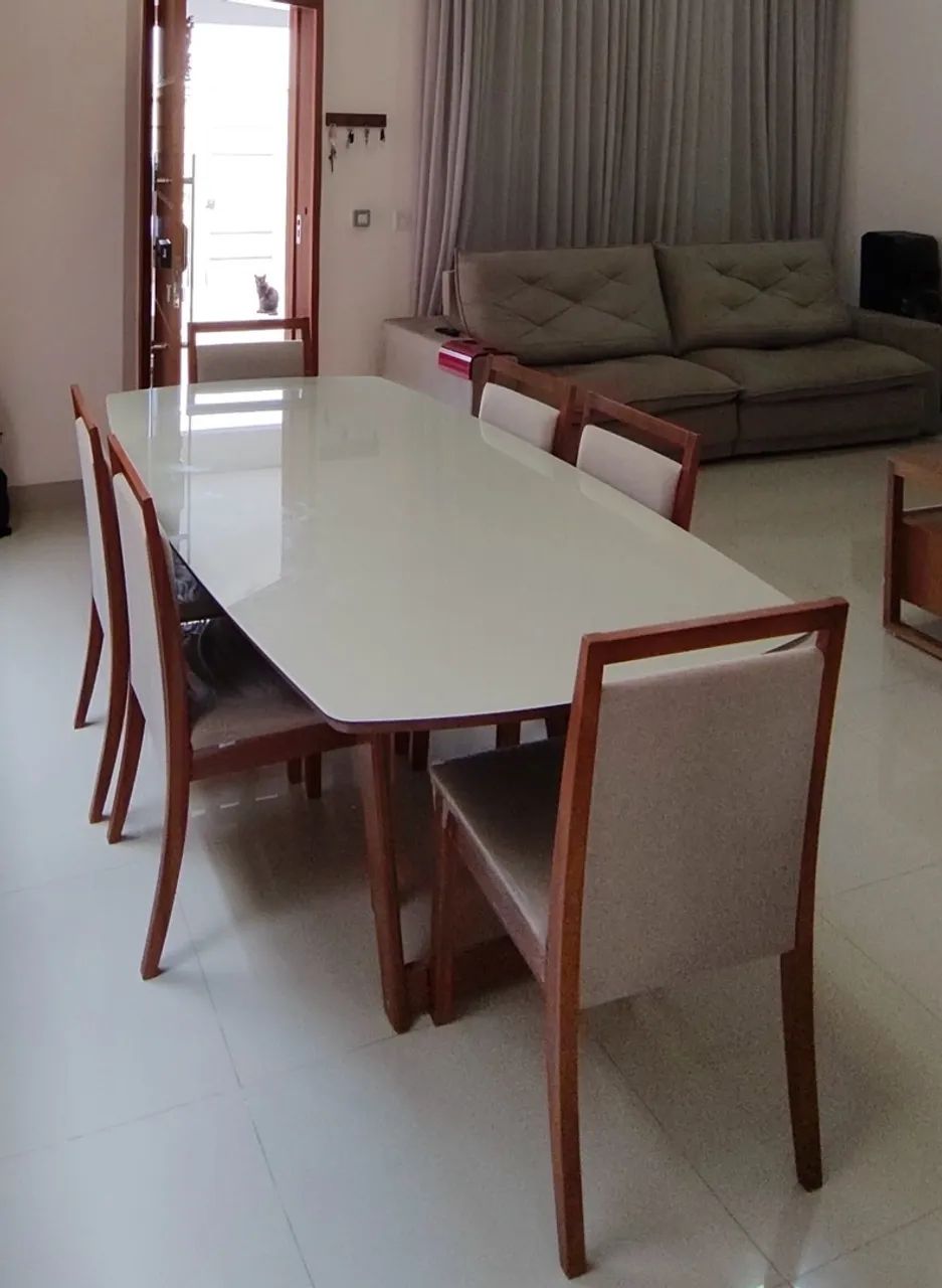 Mesa de jantar 6 lugares