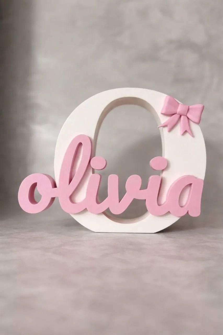 Letreiro personalizado 3D