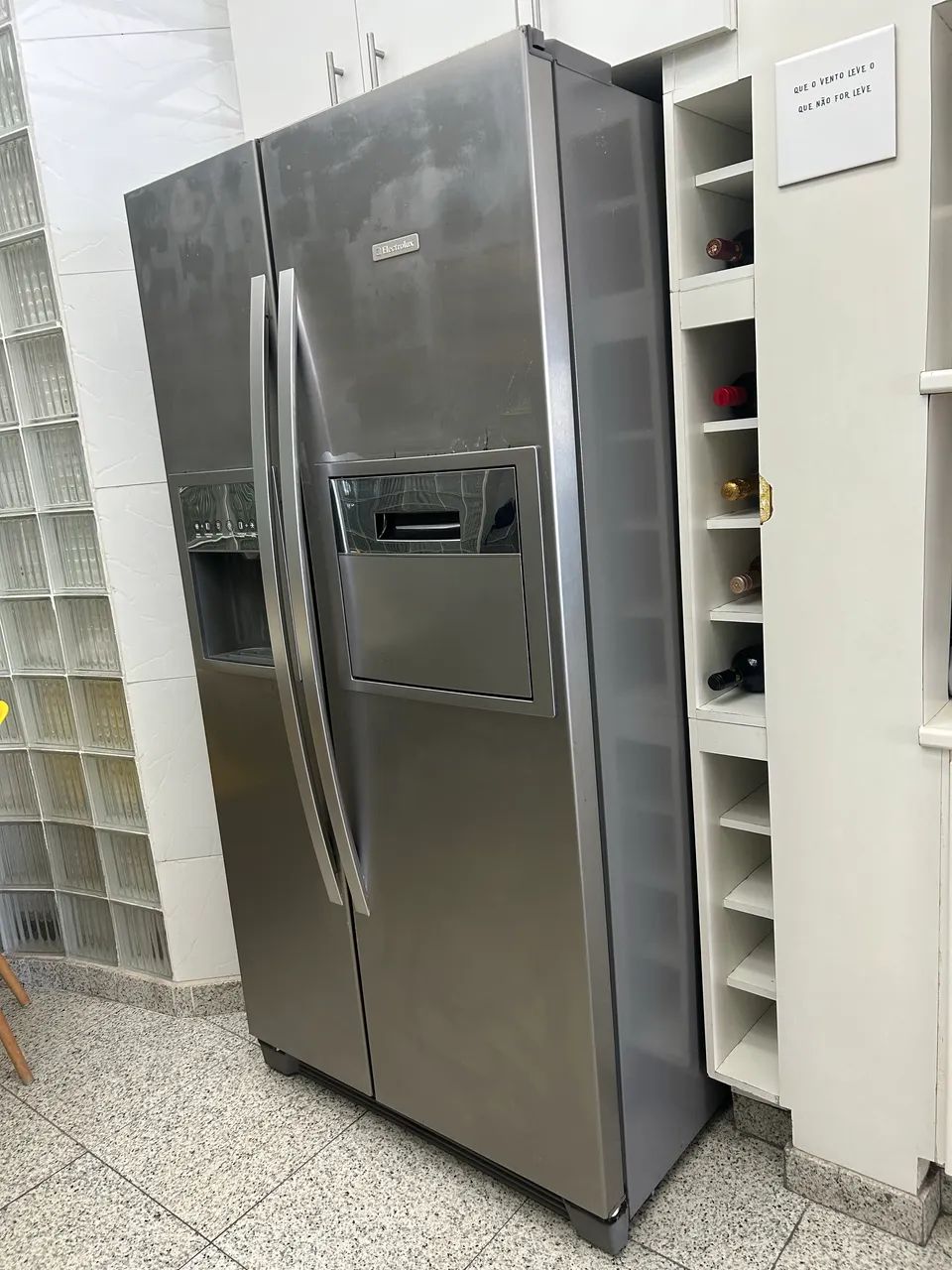 GELADEIRA ELECTROLUX 504 LITROS SIDE BY SIDE - Foto 4