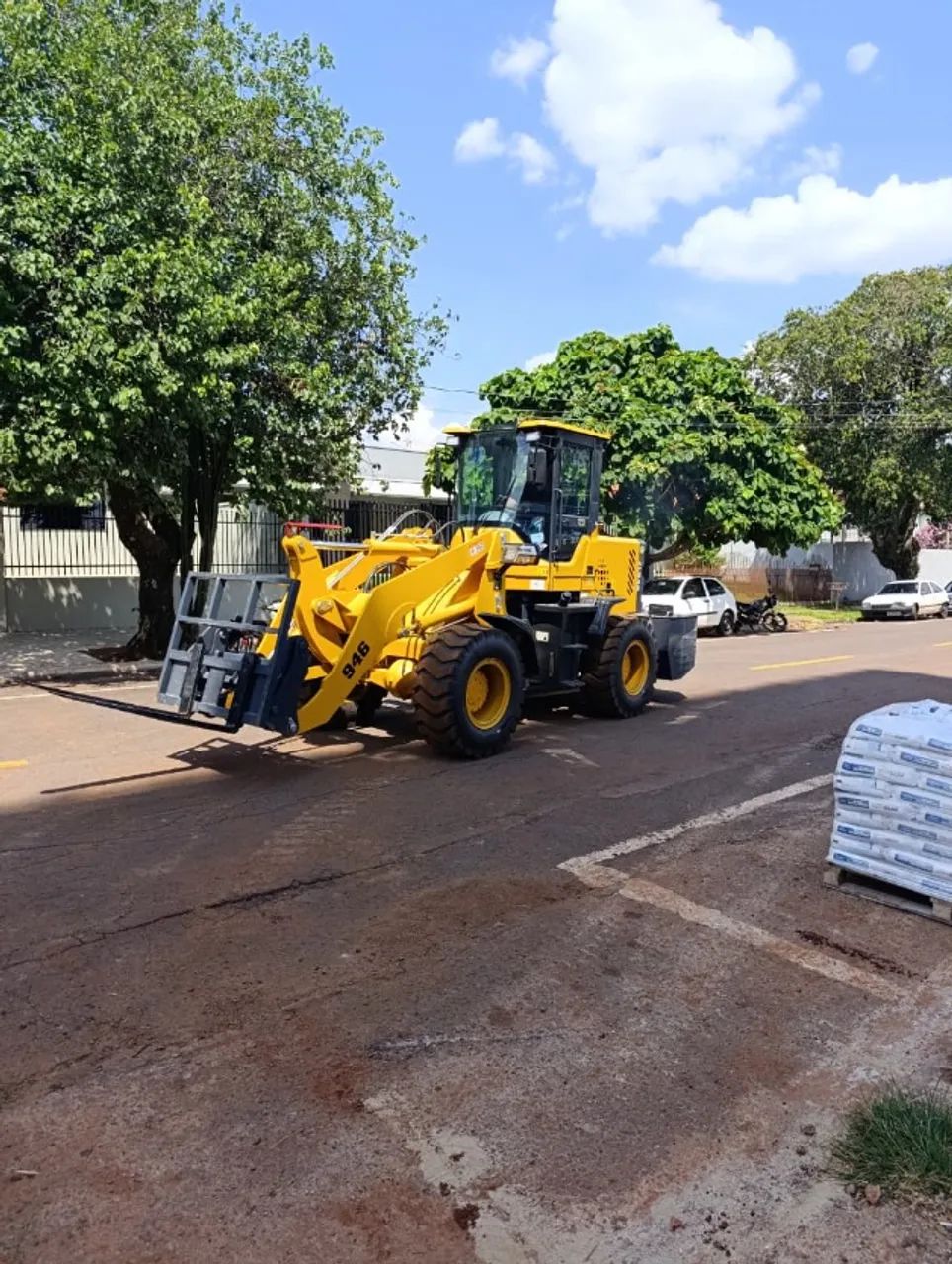 Pá Carregadeira 5.5 Ton | Engate Hidráulico | 18x Sem Juros - Foto 6