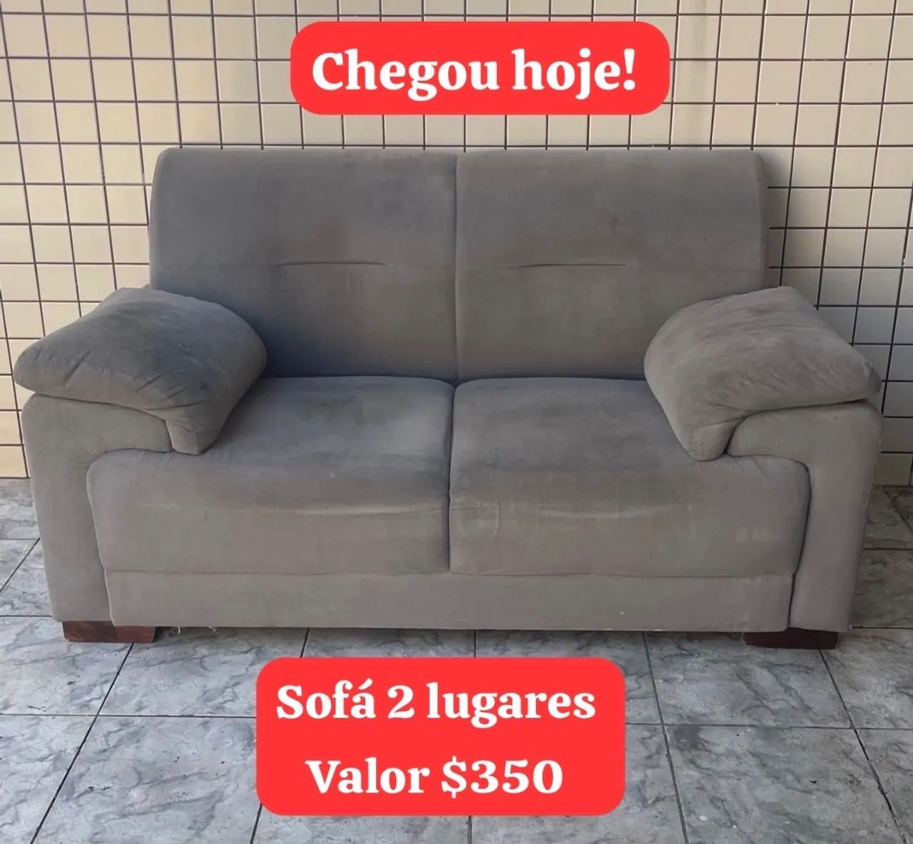 Sofá 2 lugares