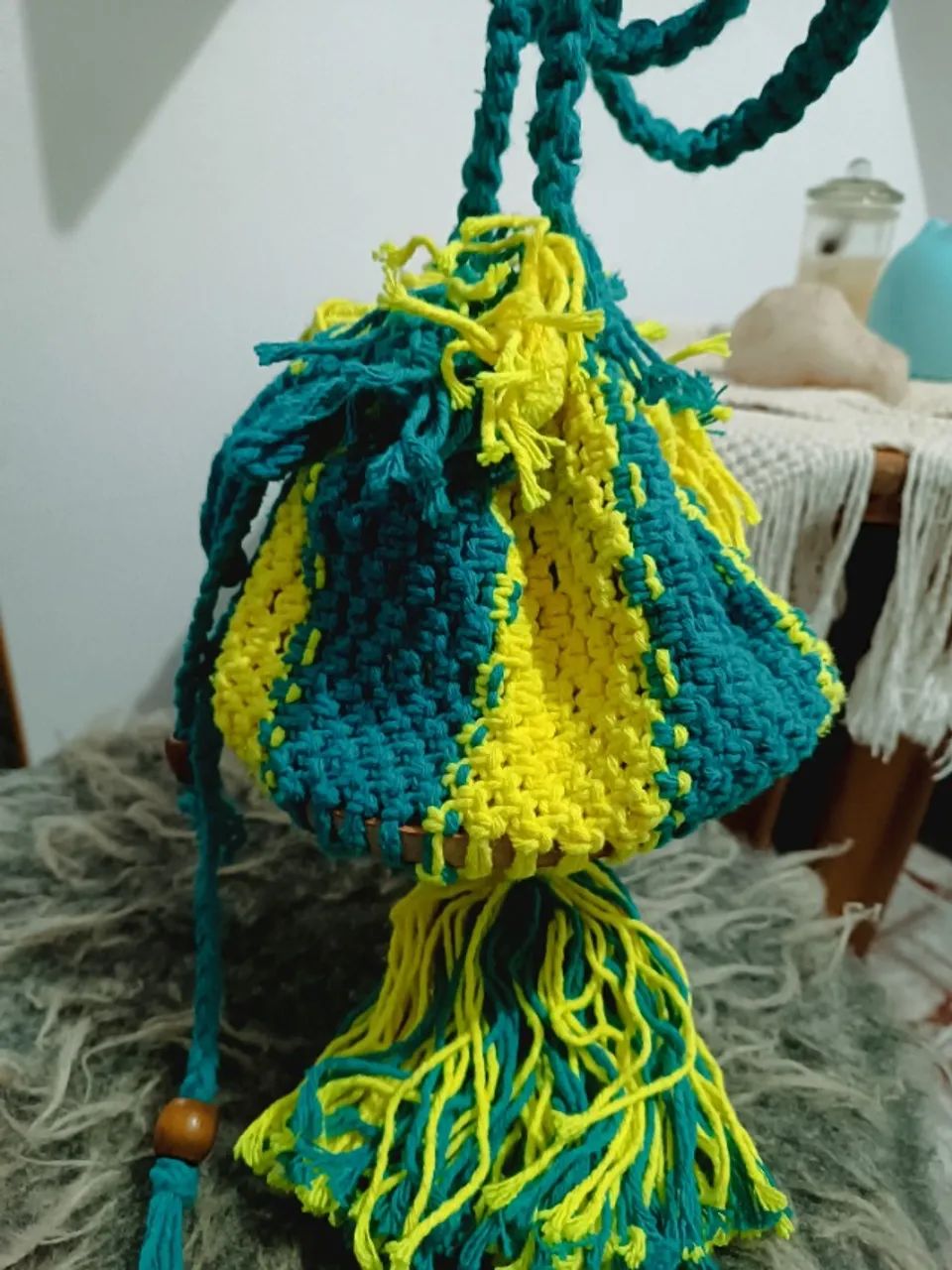 Bolsa de macramé  - Foto 2