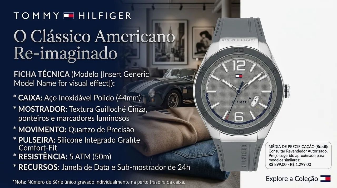 Relógio Tommy Hilfiger original - Foto 2