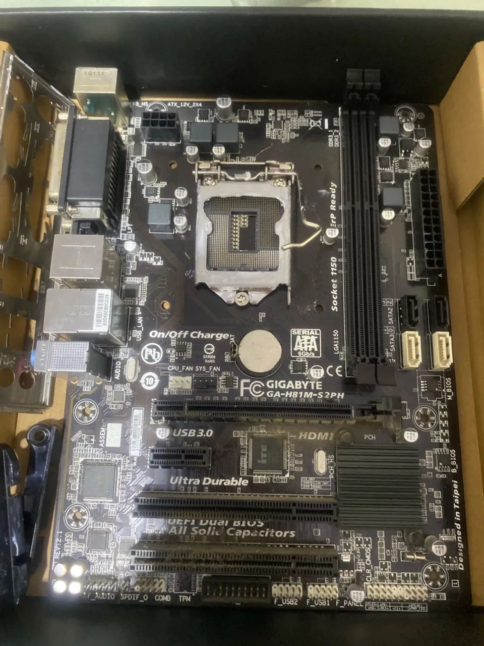 PLACA MÃE GIGABYTE DDR3 - Foto 3