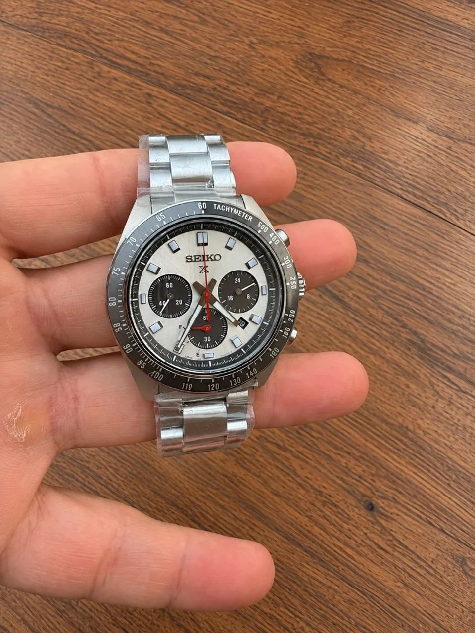 Relógio Seiko ?Panda? Prospex Speedtimer Solar  - Foto 2