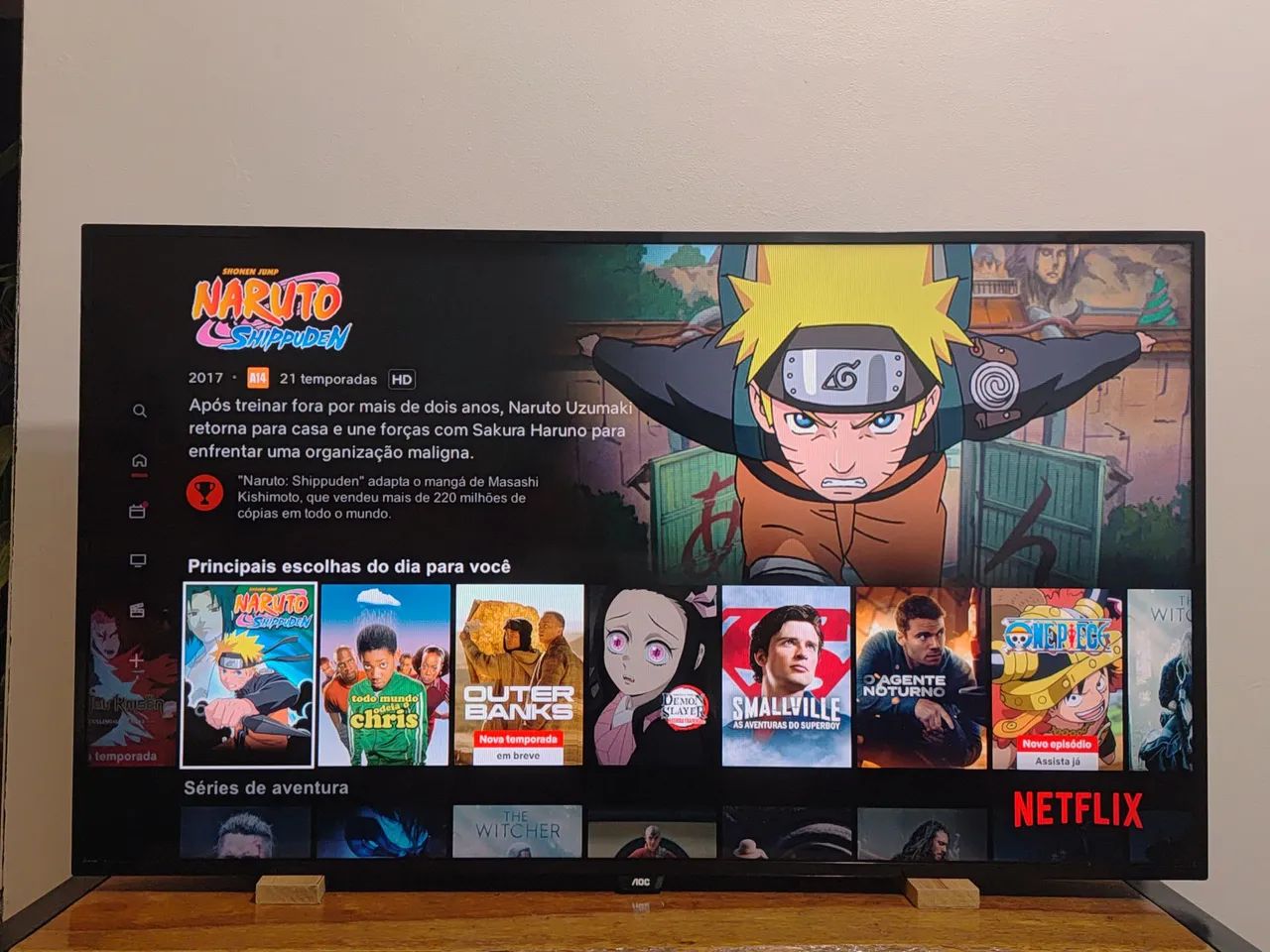 Vendo Tv 50 Polegadas Smart Full HD AOC - Foto 2