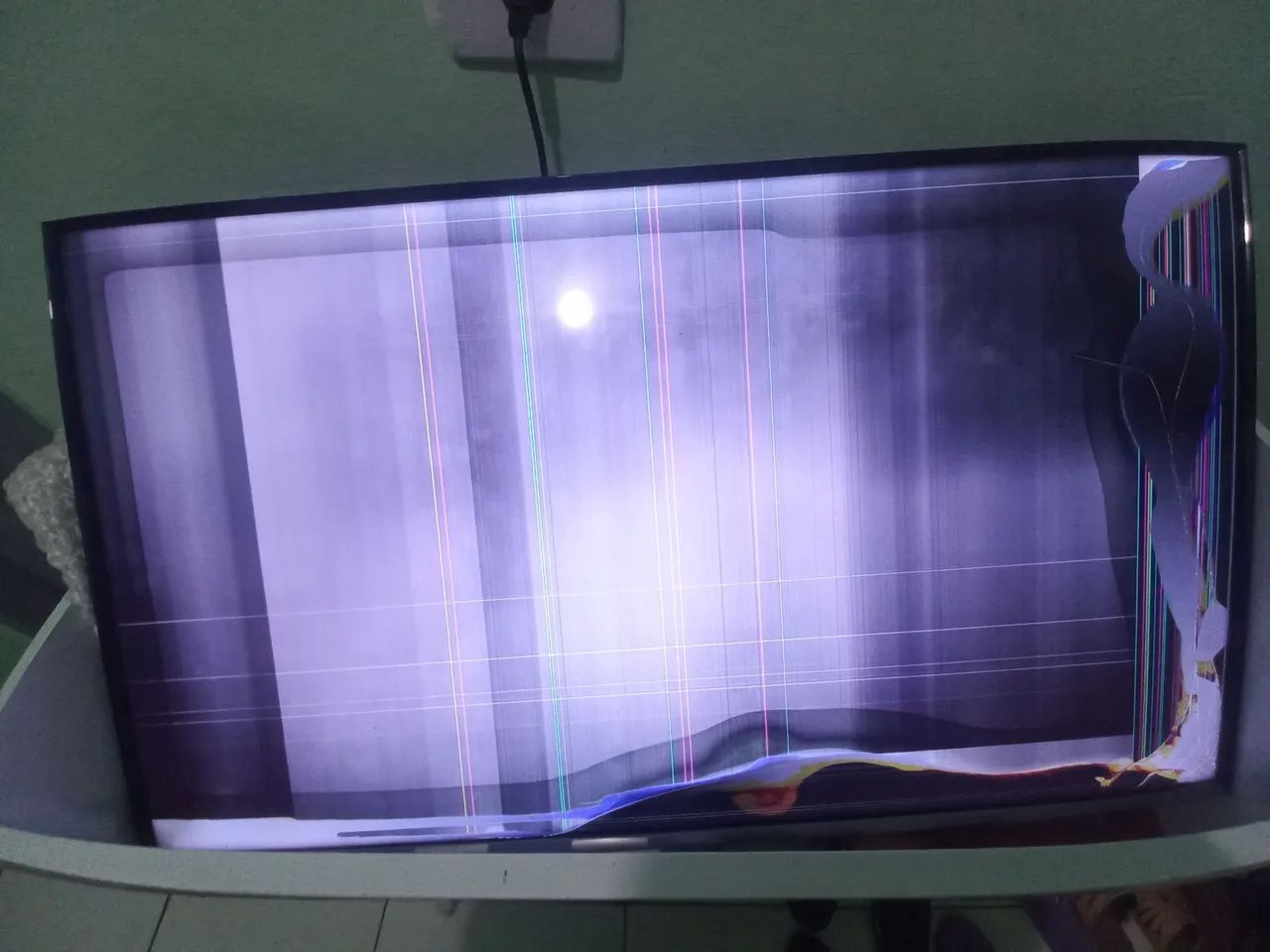 Televisão sansung tela ruim - Foto 2