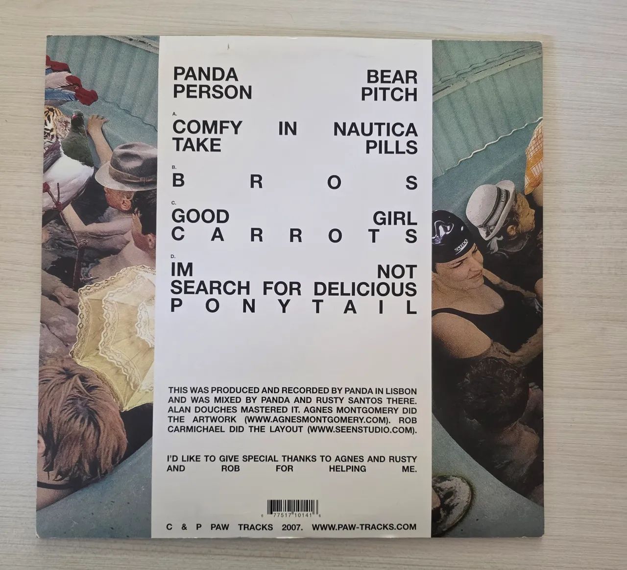 Vinil Duplo Panda Bear - Person Pitch - Foto 2