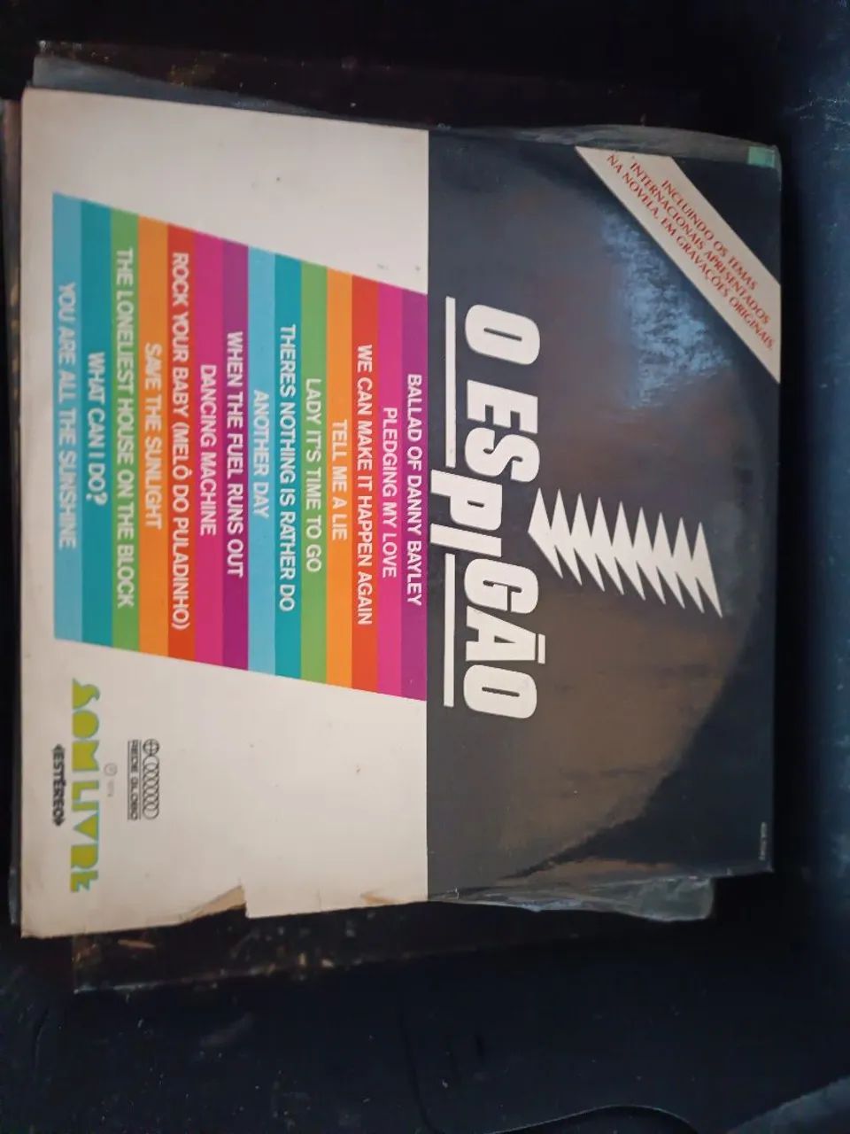 Disco Vinil tem Novelas