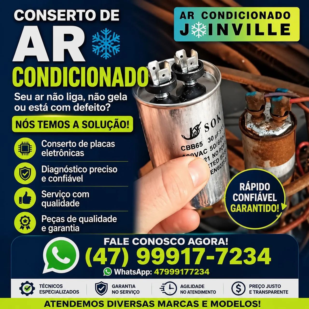 Conserto de ar condicionado 