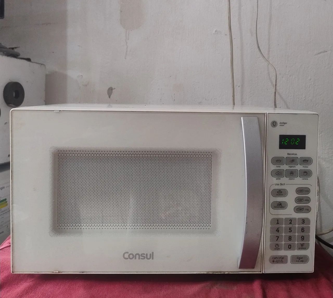 Microondas pegando perfeitamente 