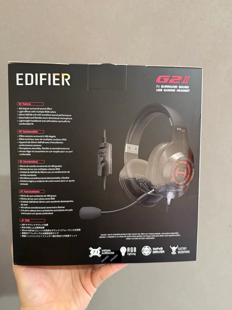 HEADSET EDIFIER HECATE G2 - Foto 2