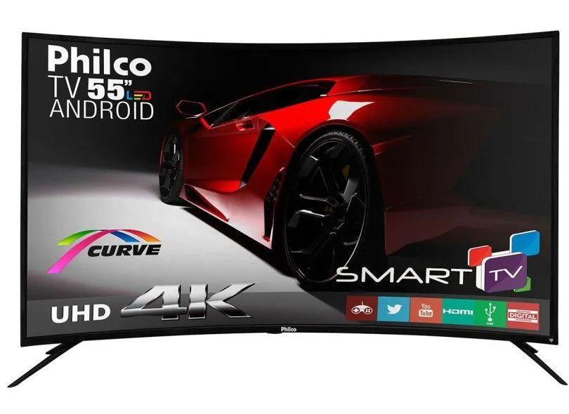Tv smart 55 polegadas ( curva ) - Foto 2