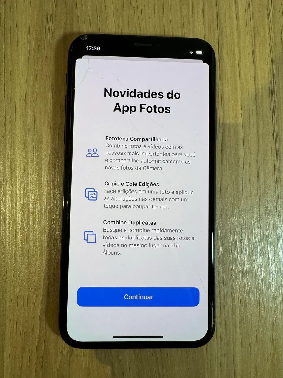 iPhone X Trincado, mas 100% funcionando  - Foto 5