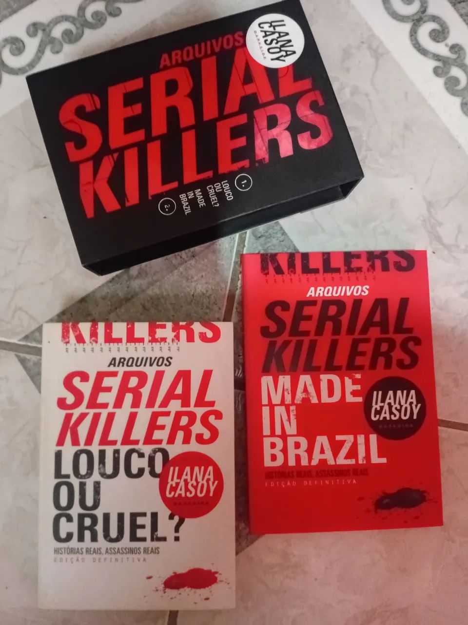 Livro Serial Killer Box Darkside