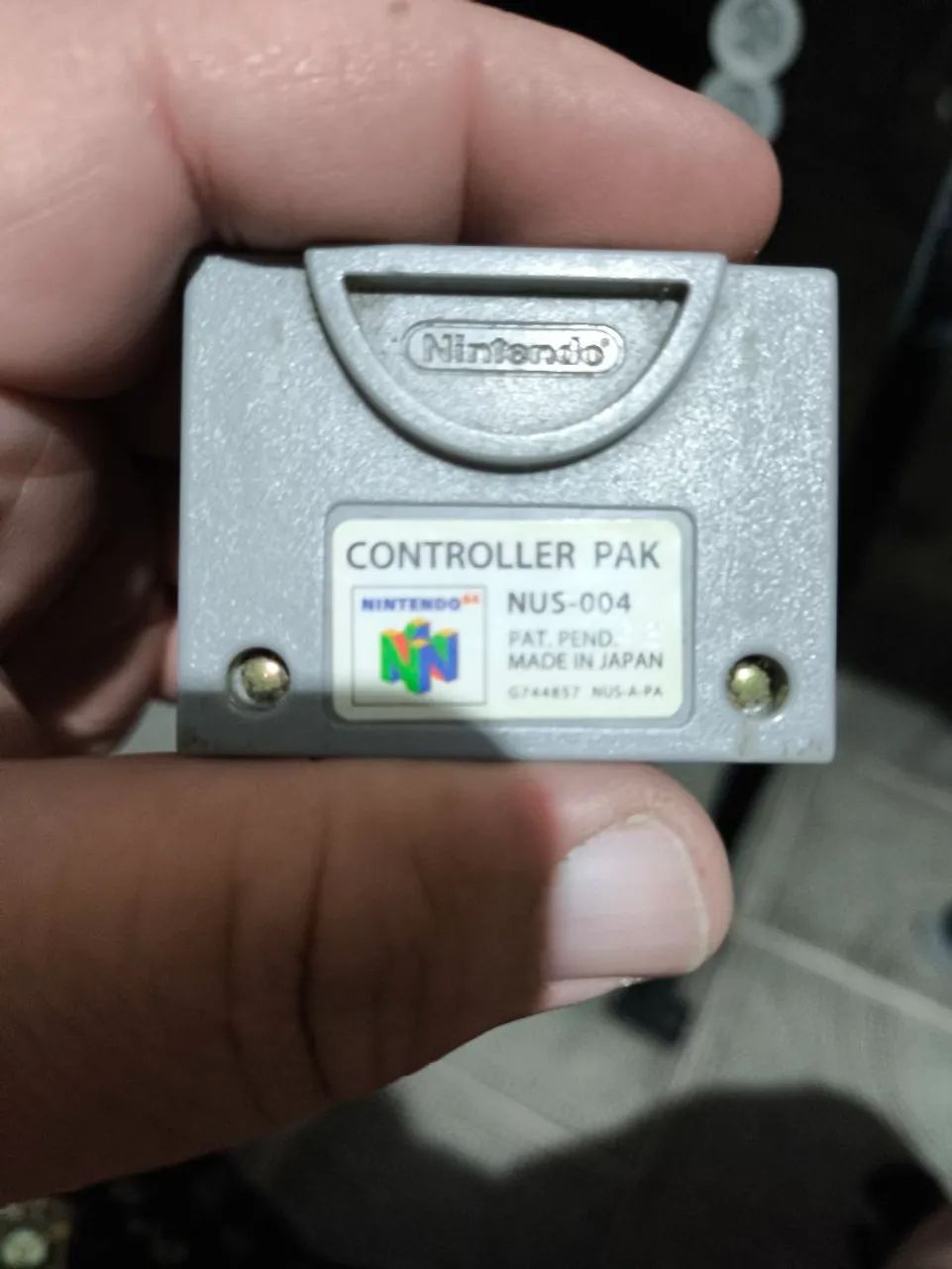 Cartão de Memória para Nintendo 64 original (No estado) - Foto 2