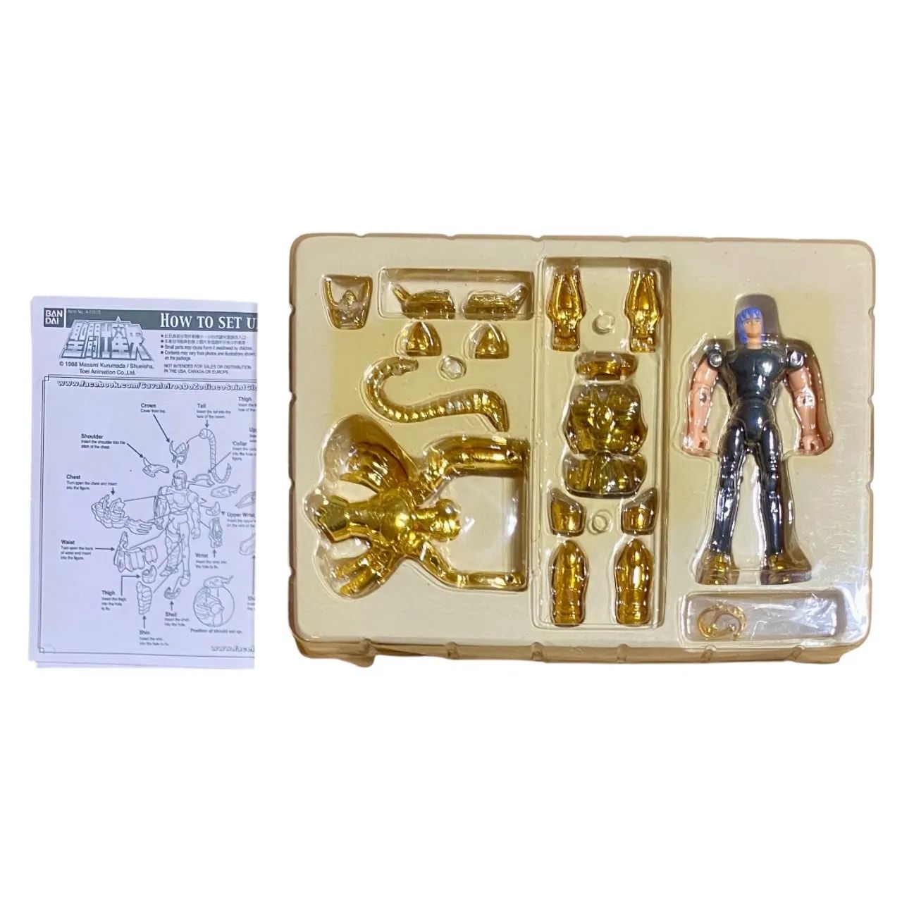 Cavaleiros do Zodíaco - Miro de Escorpião - Bandai 2003 - Foto 3