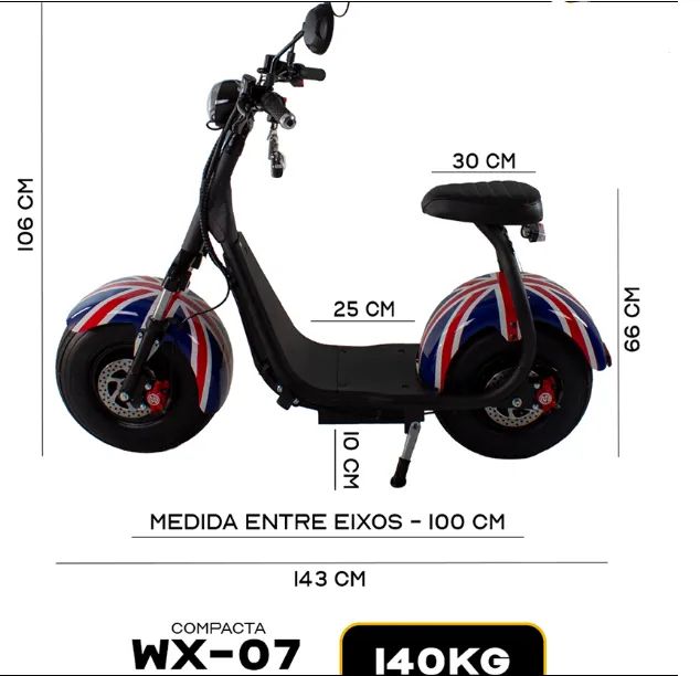 Mini SCOOTER eLÉTRICA Wx07 