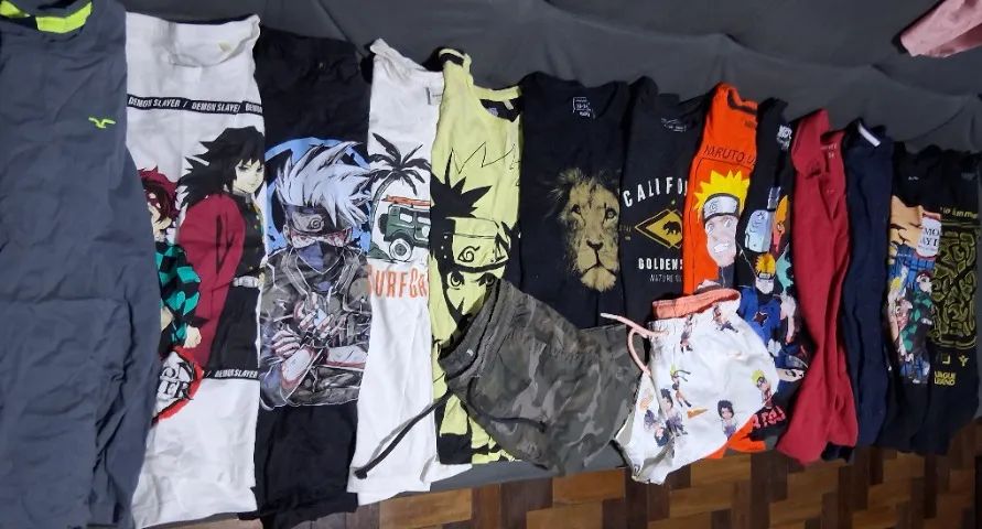 Lote camisetas juvenil  13/14 anos - Foto 2