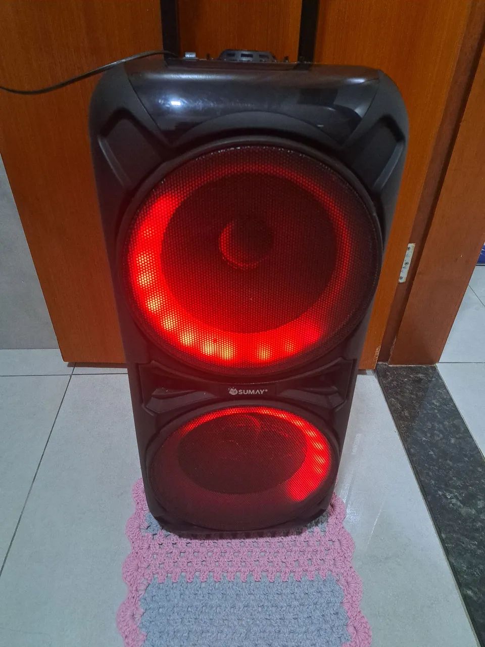 Caixa De Som Sumay 800W RMS - Impecável!