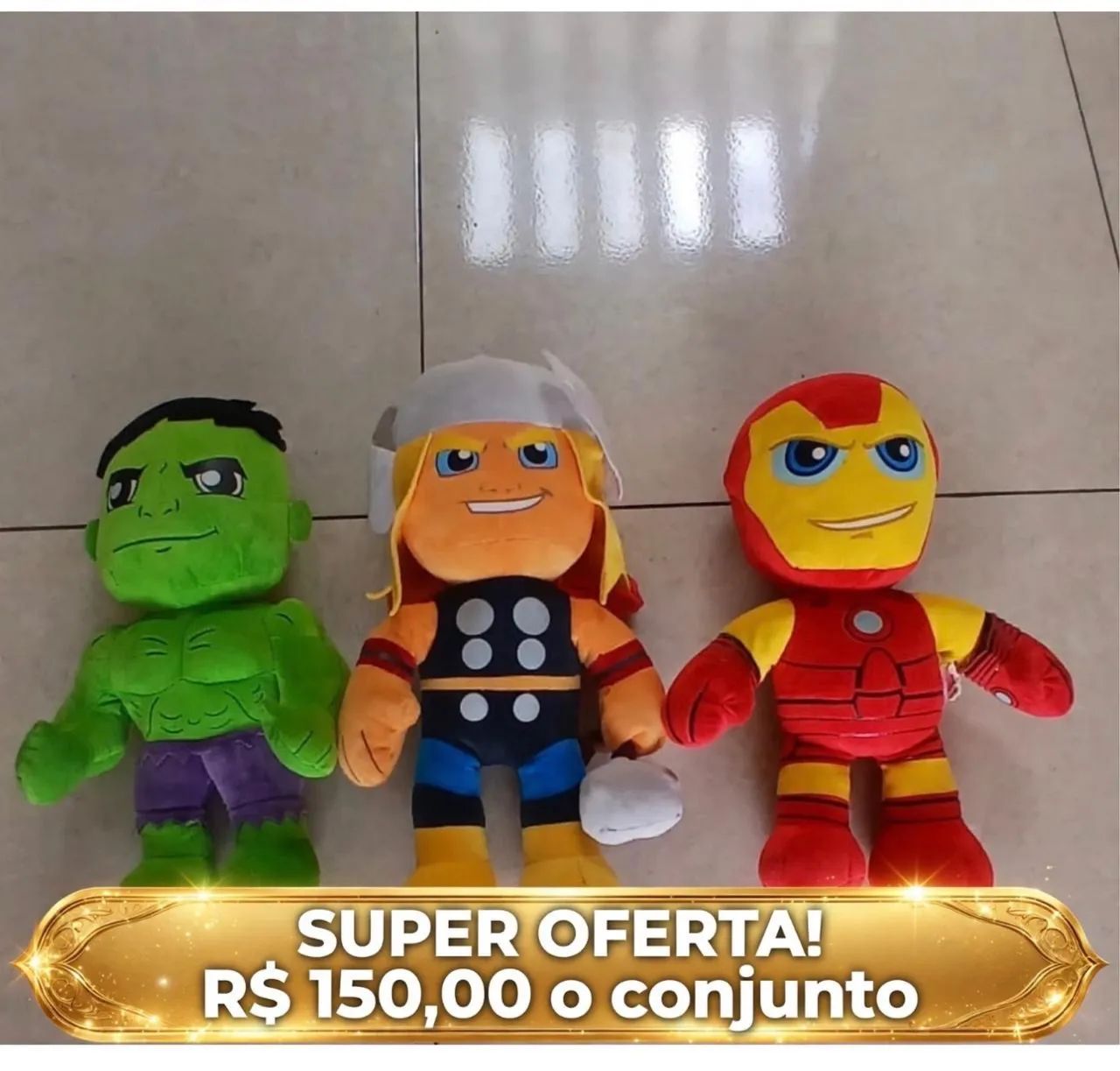 Pelúcias vingadores