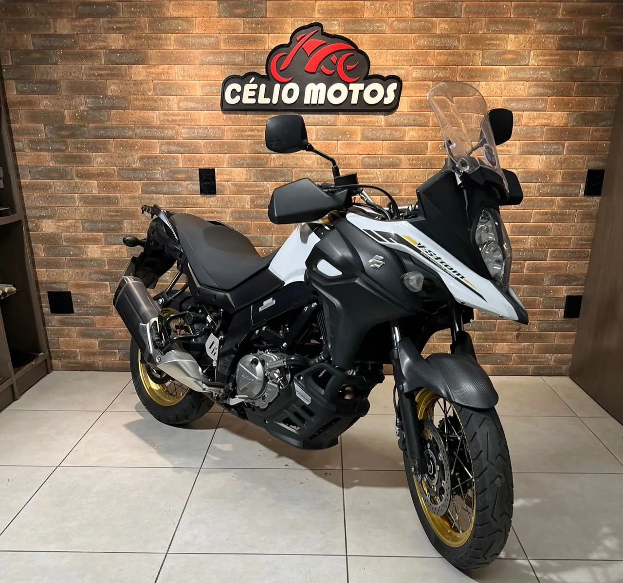 DL 650 XT V-STROM BRANCA 2023/2024 - Foto 2