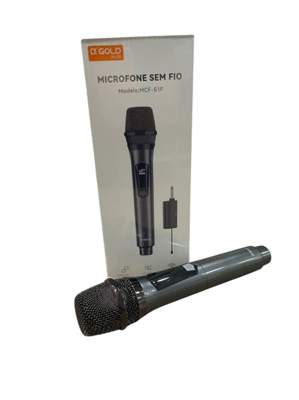 MICROFONE SEM FIO MCF-51F Profissional 