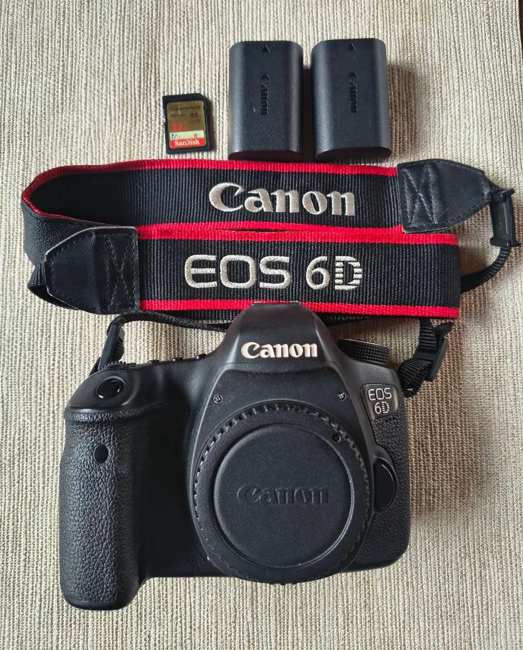 Câmera Canon 6D DSLR