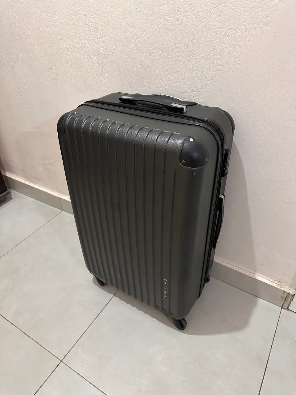 Mala de viagem rígida grande