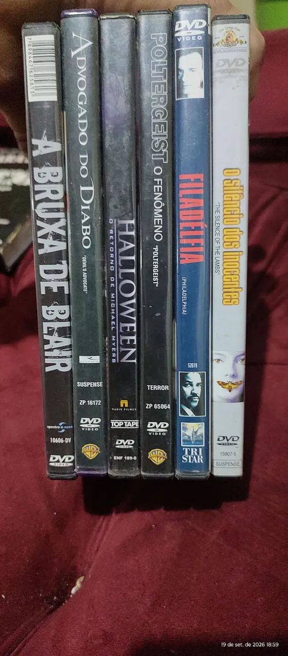 Pacote DVDs Terror e suspense - Foto 2